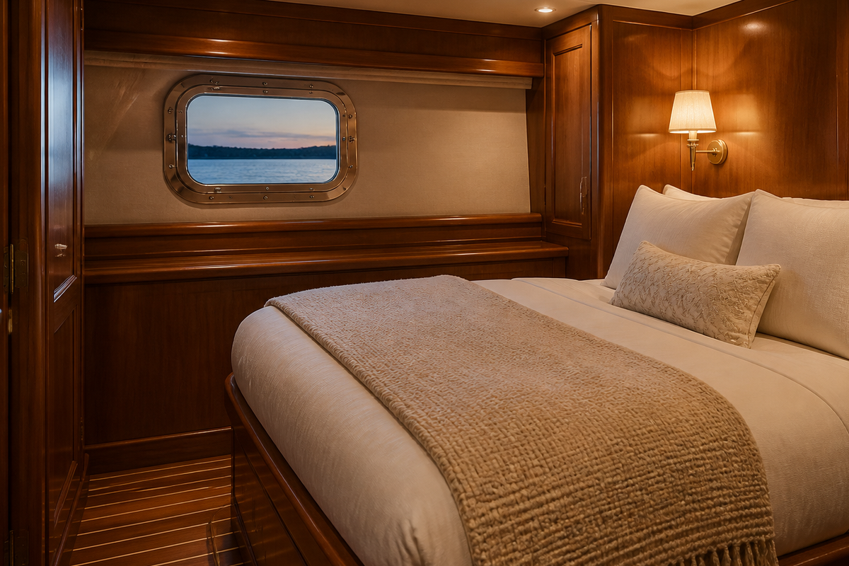A private guest cabin.