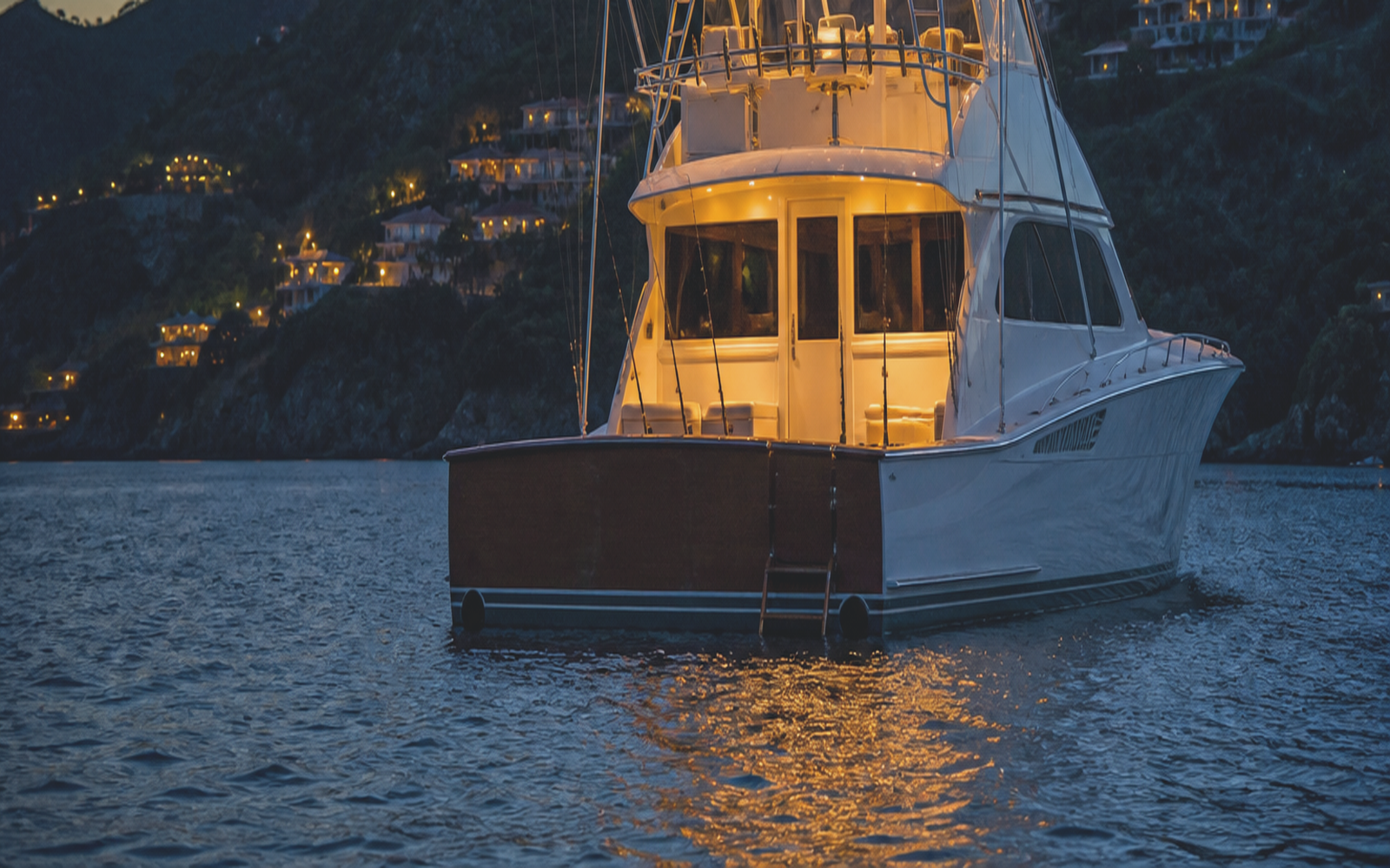 Light on the water.