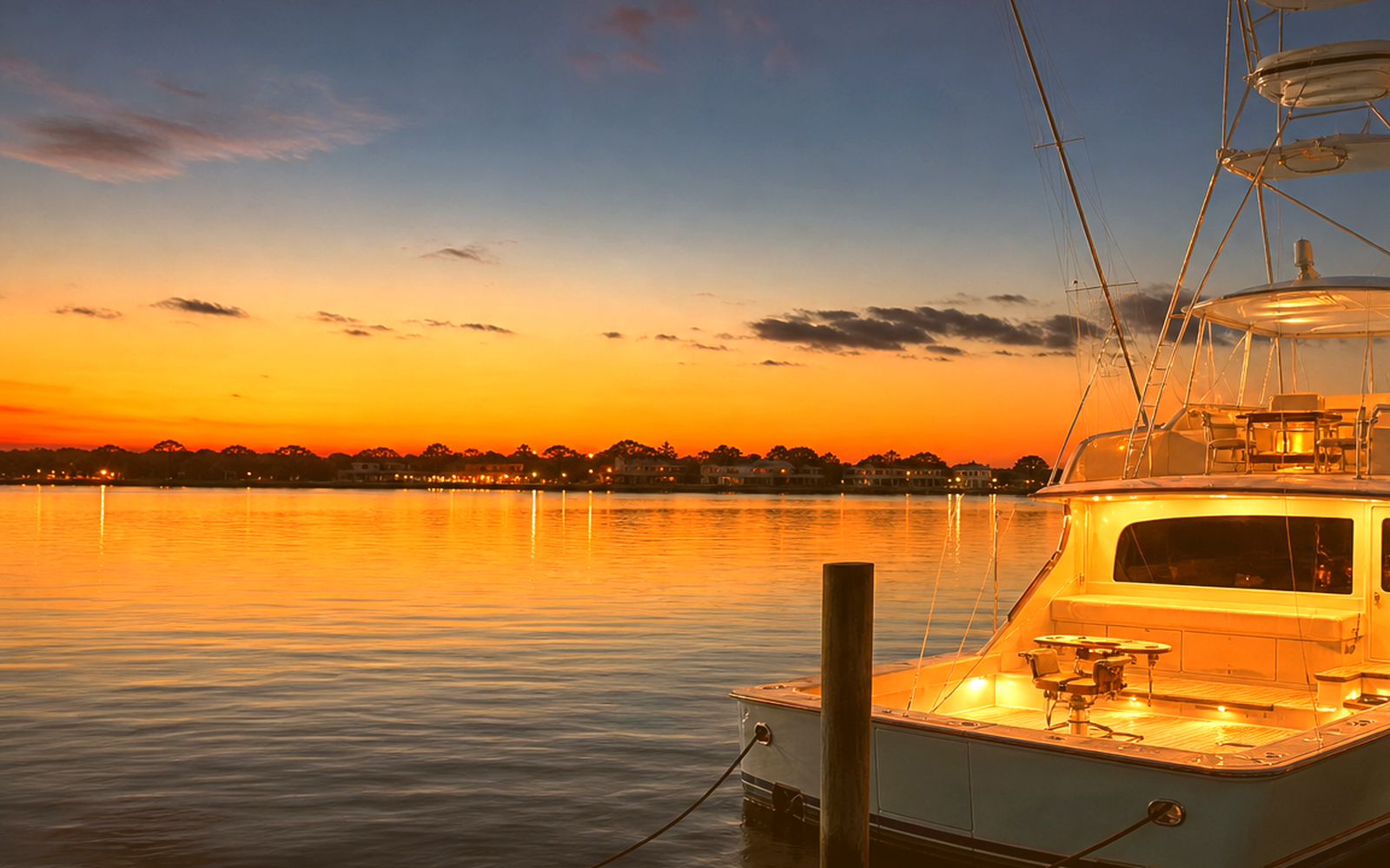 Inlet at first light.