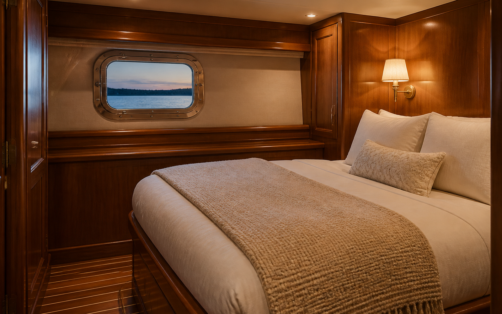 Private cabin.